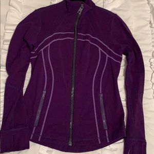 Lululemon purple Define jacket size 8